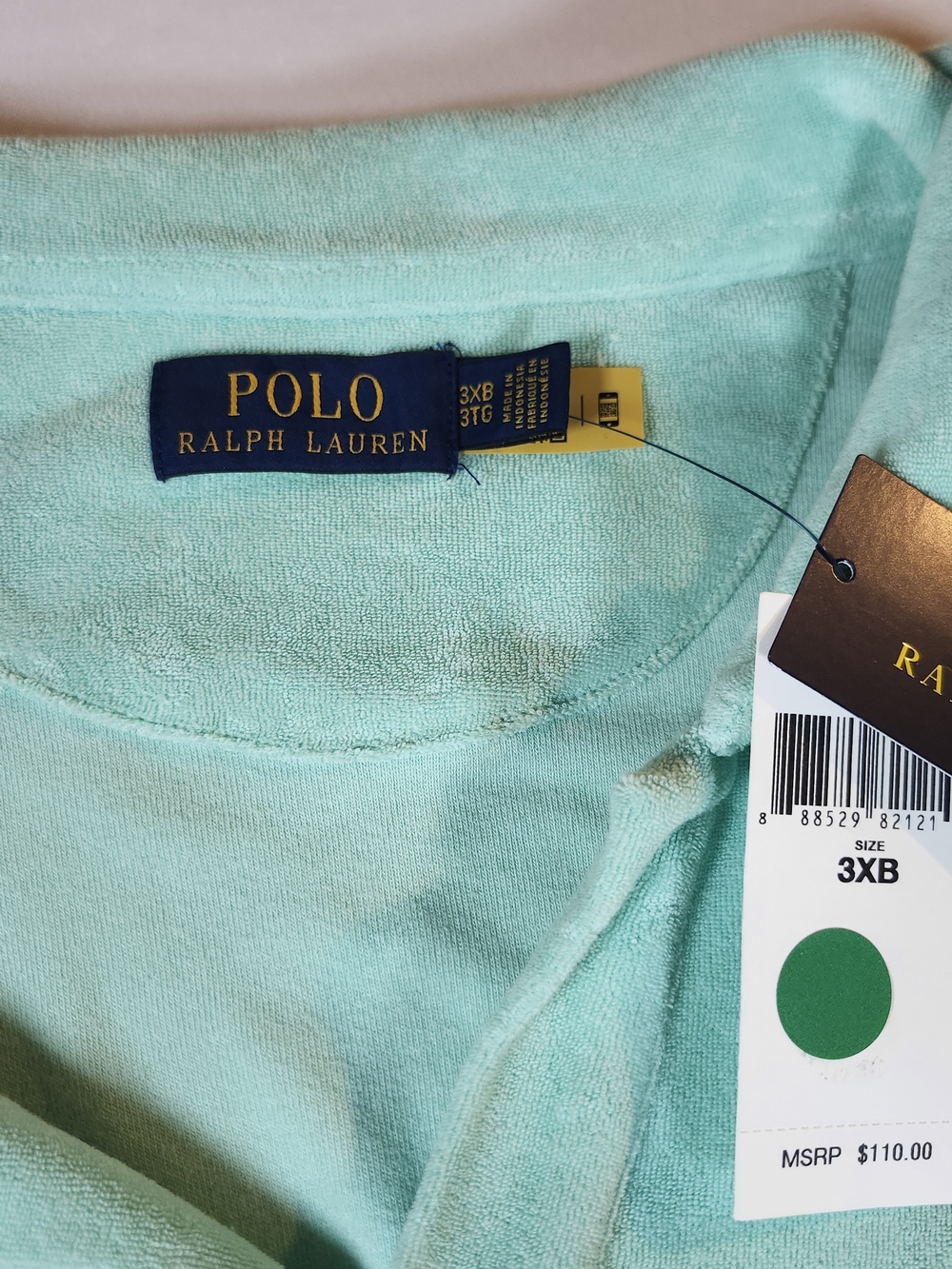 Polo by Ralph Lauren Mens Classic Terry Fit Polo 3XB
